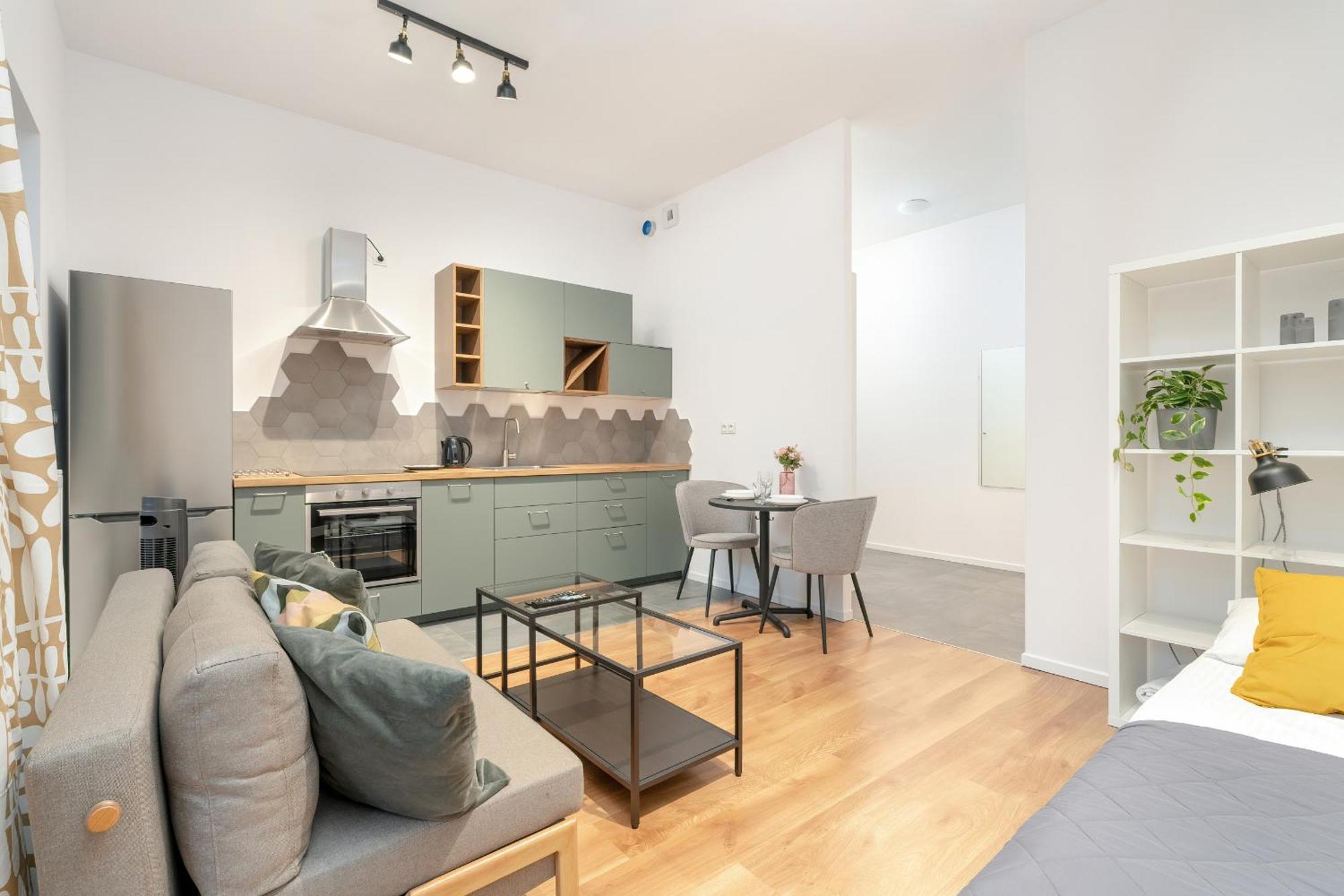 Cozy Studio With Balcony And Free Garage By Noclegi Renters Poznań Eksteriør billede