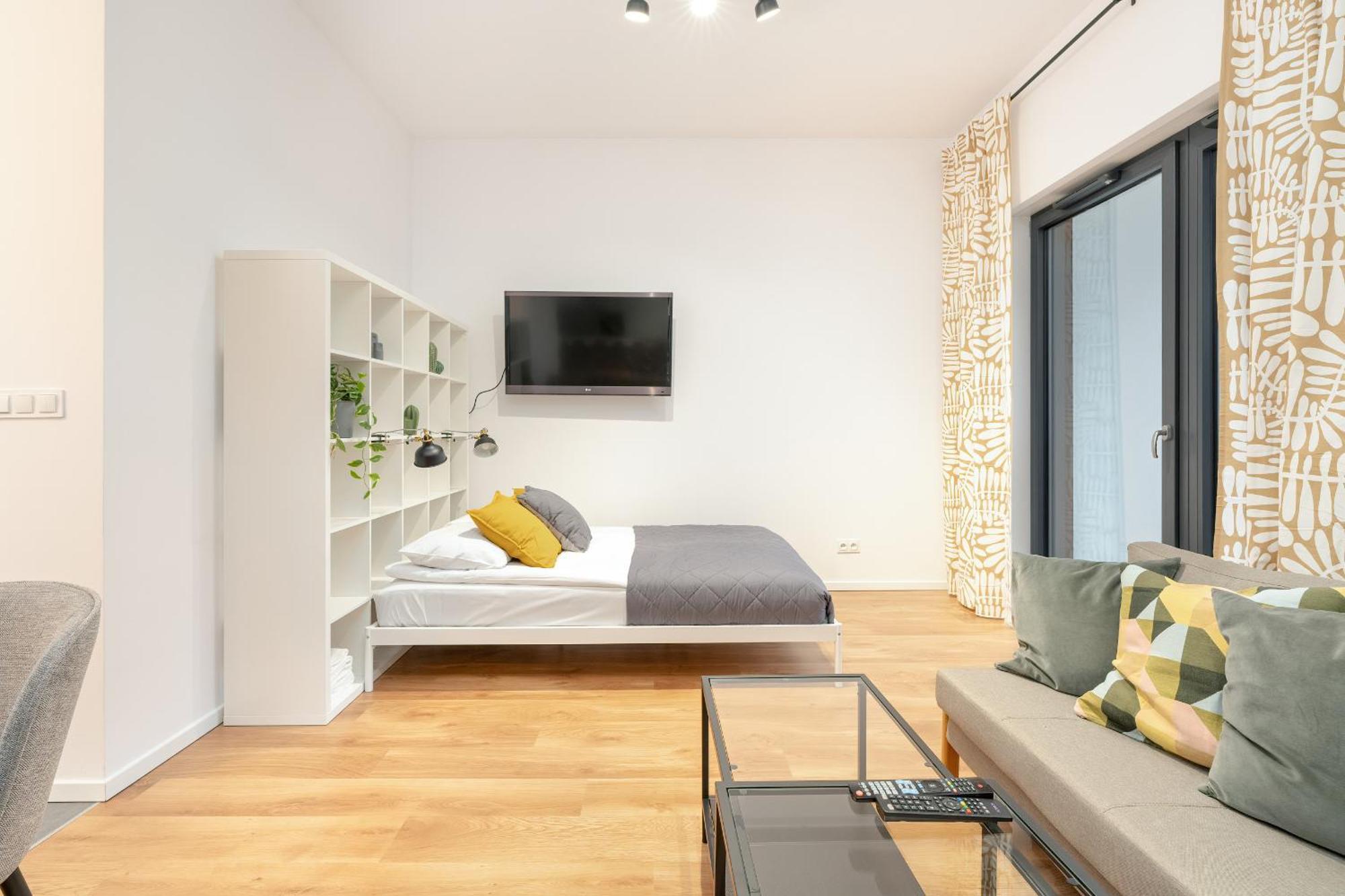 Cozy Studio With Balcony And Free Garage By Noclegi Renters Poznań Eksteriør billede