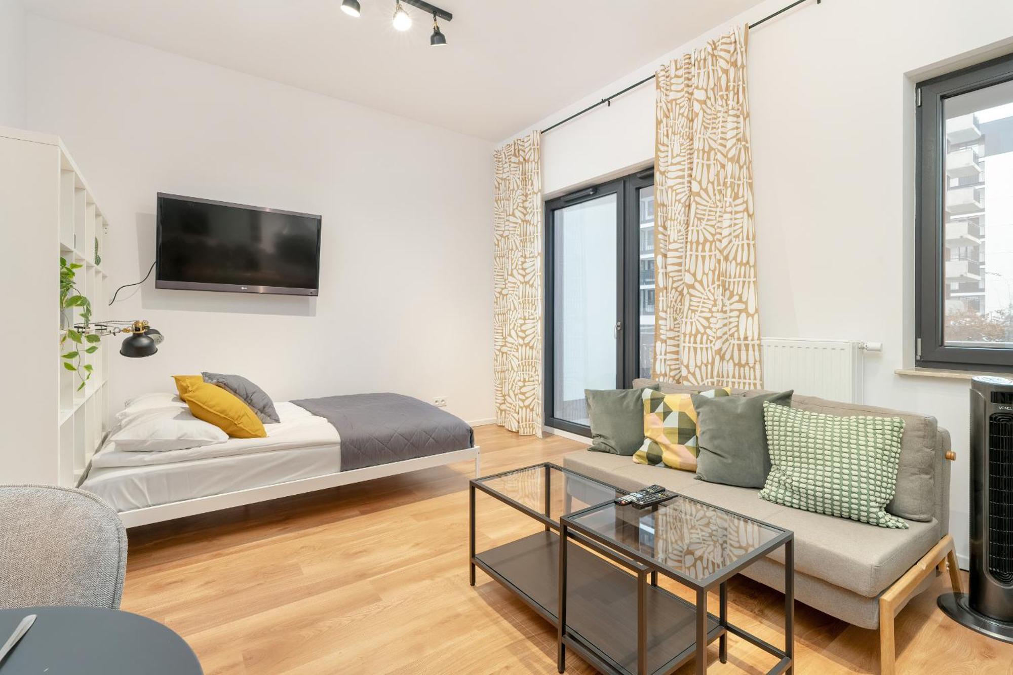 Cozy Studio With Balcony And Free Garage By Noclegi Renters Poznań Eksteriør billede